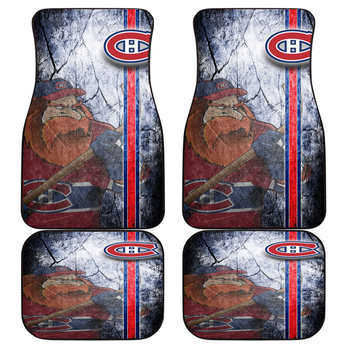 MONTREAL CANADIENS LOGO HOCKEY 2 Car floor mats Universal fit