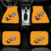 funny dragon ball orange Car floor mats Universal fit