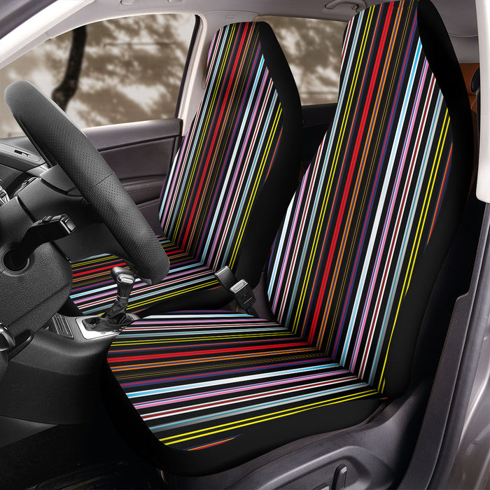 formula one light speed pattern Car Seat Covers