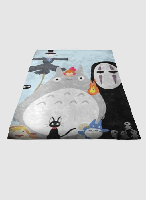 My Neighbor Totoro & Friends soft fleece blanket