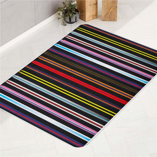 formula one light speed pattern bath rugs