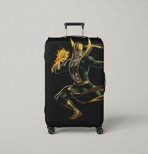 funny face iron fist marvel Luggage Covers | Suitcase