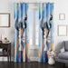 free falling weathering with you window Curtain