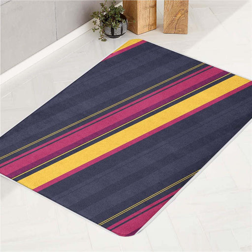 formula one pattern shape bath rugs