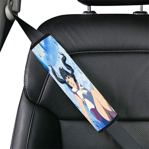 free falling weathering with you Car seat belt cover - Grovycase