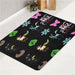 four elements of pokemon monsters bath rugs