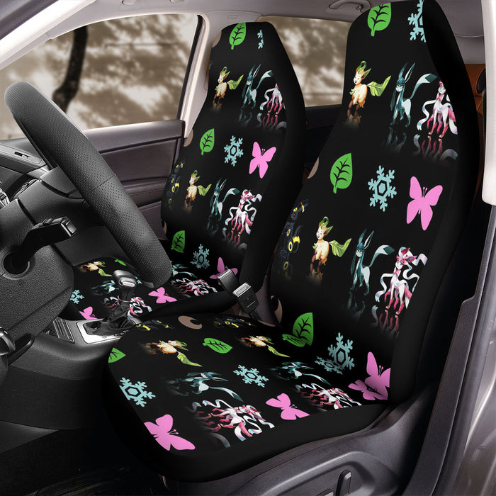 four elements of pokemon monsters Car Seat Covers