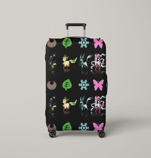 four elements of pokemon monsters Luggage Cover | suitcase