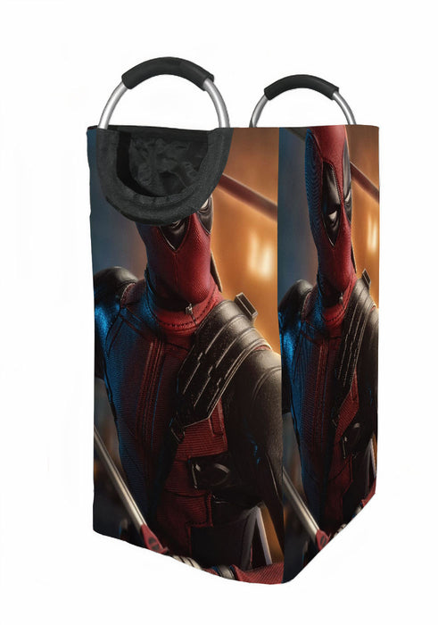 funny deadpool Laundry Hamper | Laundry Basket