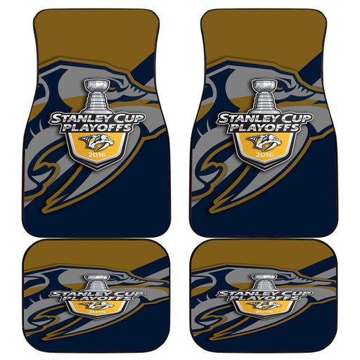 Nashville Predators 2016 Playoffs Car floor mats Universal fit