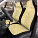 four stripes brown background Car Seat Covers