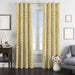 four stripes brown background window Curtain