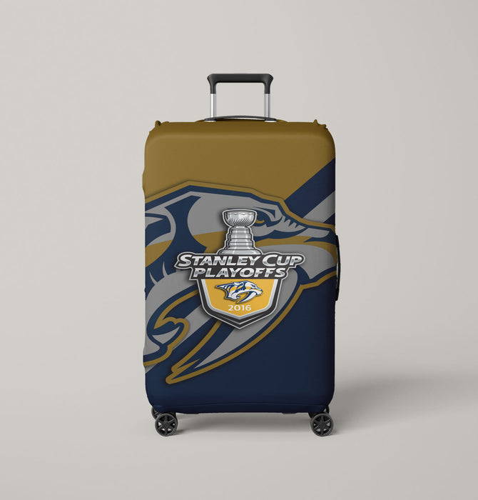 nashville predators 2016 playoffs Luggage Cover | suitcase