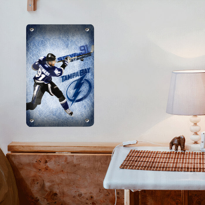 freeze lightning steven stamkos Poster Metal print wall art