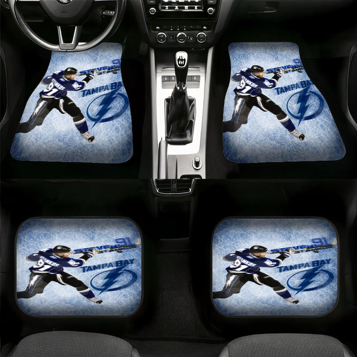 freeze lightning steven stamkos Car floor mats Universal fit