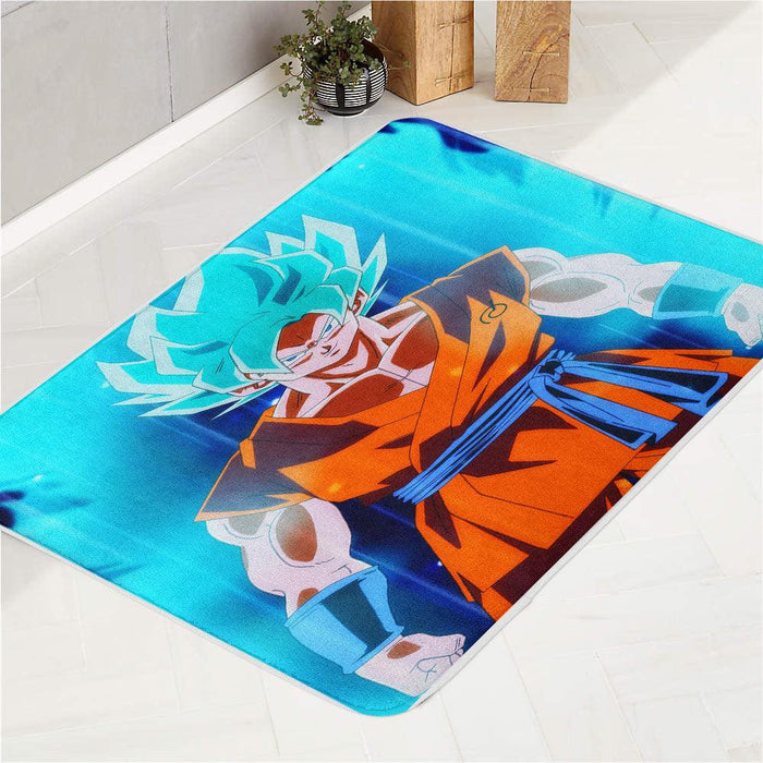 fusion goku dragon ball super bath rugs