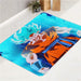 fusion goku dragon ball super bath rugs