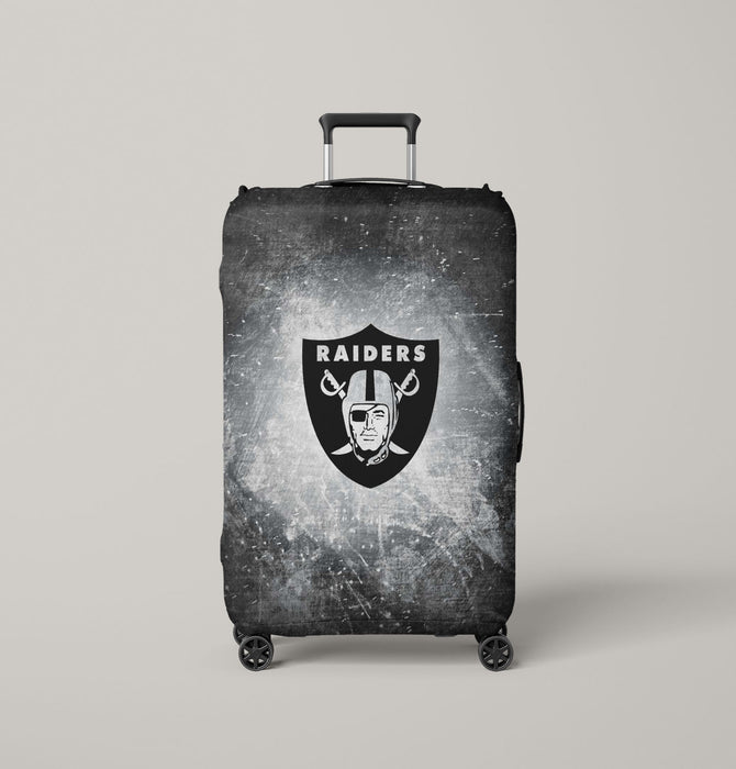 freeze logo of raiders football Luggage Covers | Suitcase