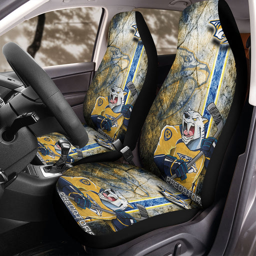 nashville predators mascot Car Seat Covers