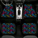 fox racing neon light Car floor mats Universal fit