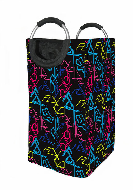 fox racing neon light Laundry Hamper | Laundry Basket