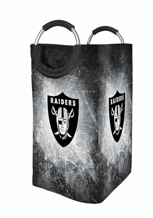 freeze logo of raiders football Laundry Hamper | Laundry Basket