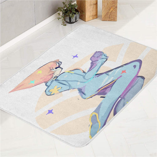 futuristic opal steven universe bath rugs