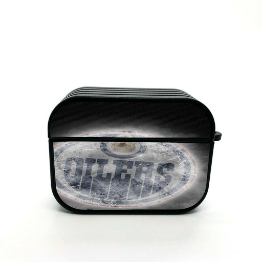 freezing logo edmonton oilers airpod case