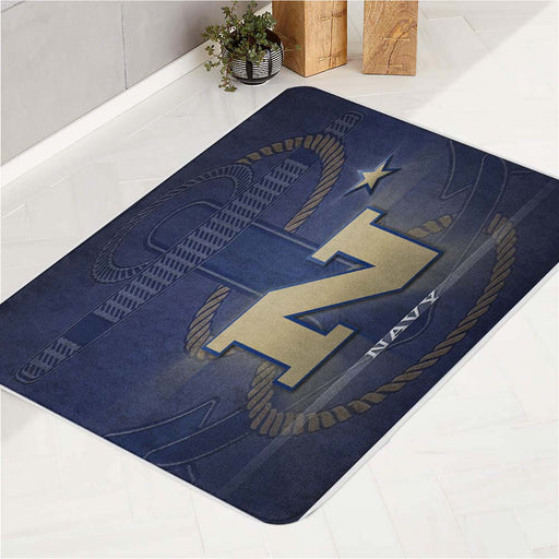 Navy Midshipmen bath rugs