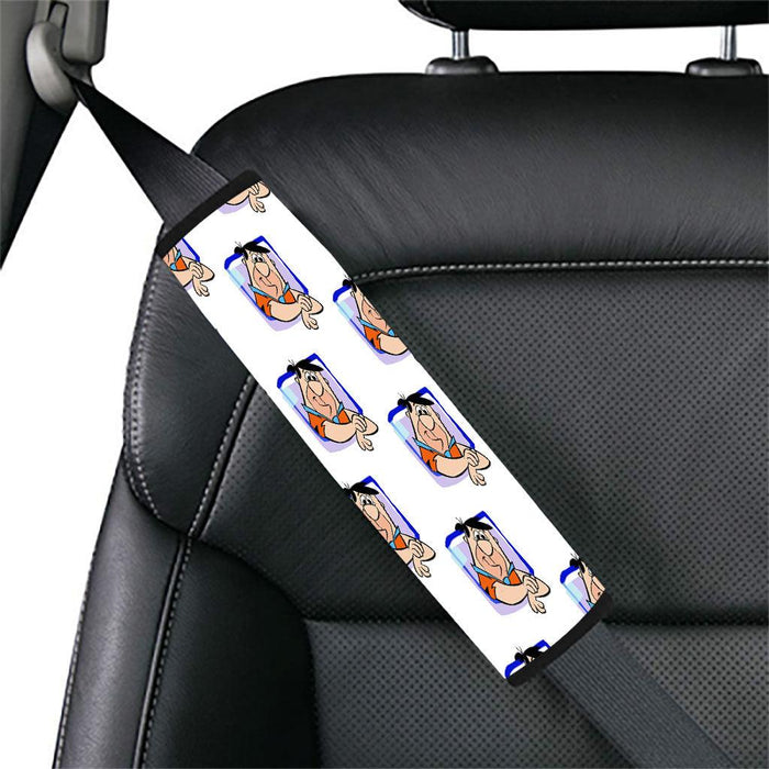 frame fred from the flintstones Car seat belt cover