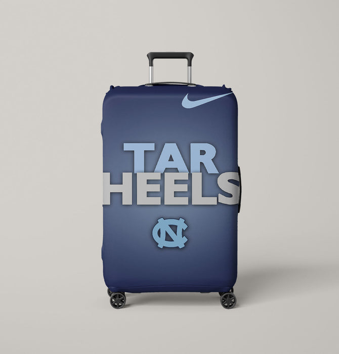 nc tar heels blues Luggage Cover | suitcase