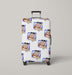 frame fred from the flintstones Luggage Cover | suitcase