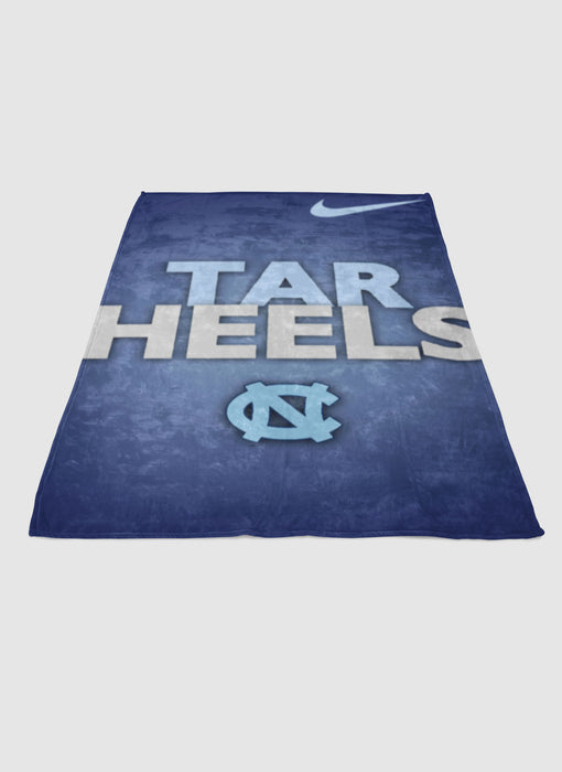 Nc Tar Heels blues soft fleece blanket