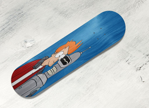 friend and futurama robbot Skateboard decks