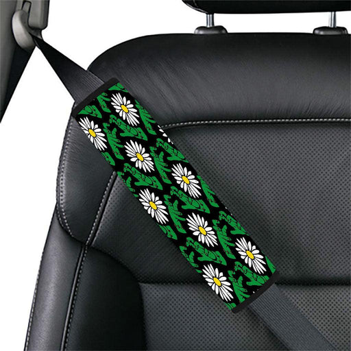 frankenstein villain horror with daisy Car seat belt cover