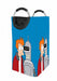 friend and futurama robbot Laundry Hamper | Laundry Basket