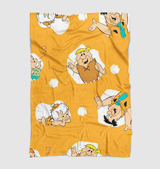 fred flintstone from the flintstones Ultra soft fleece blanket