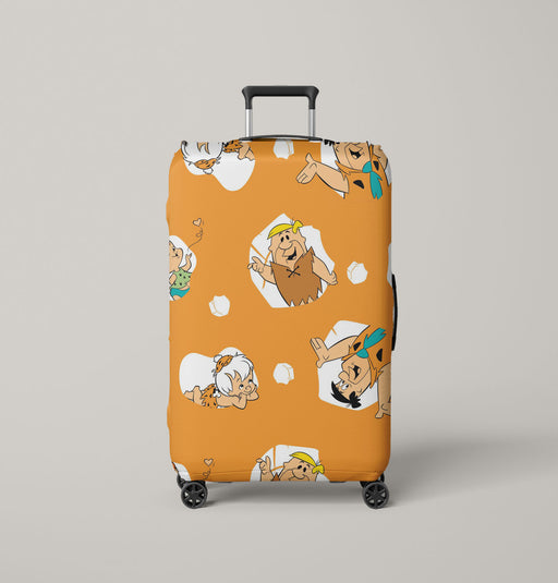 fred flintstone from the flintstones Luggage Cover | suitcase