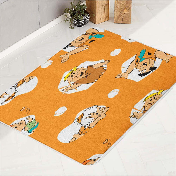 fred flintstone from the flintstones bath rugs