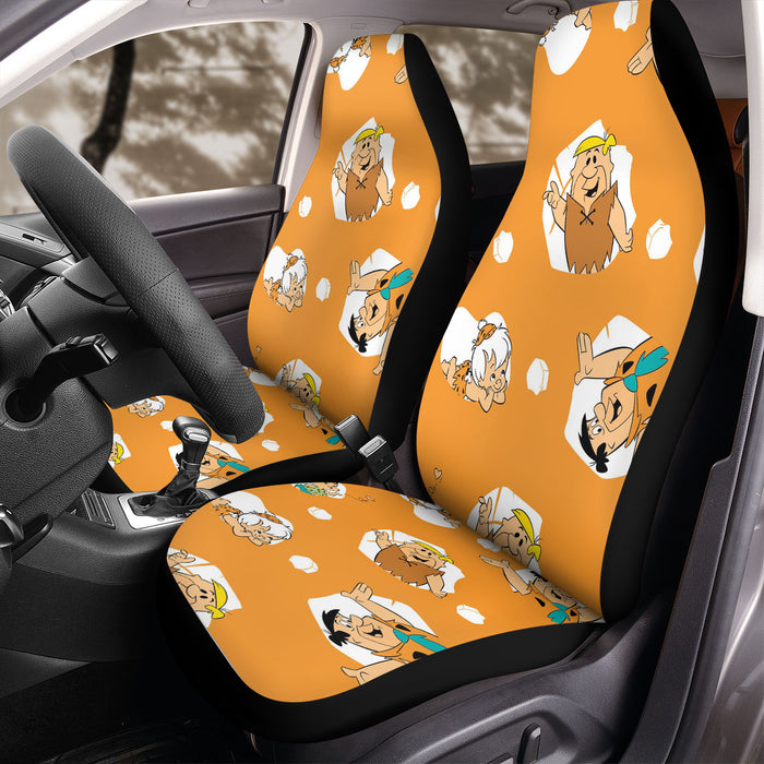 fred flintstone from the flintstones Car Seat Covers