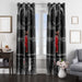 front slam dunk nba player window Curtain