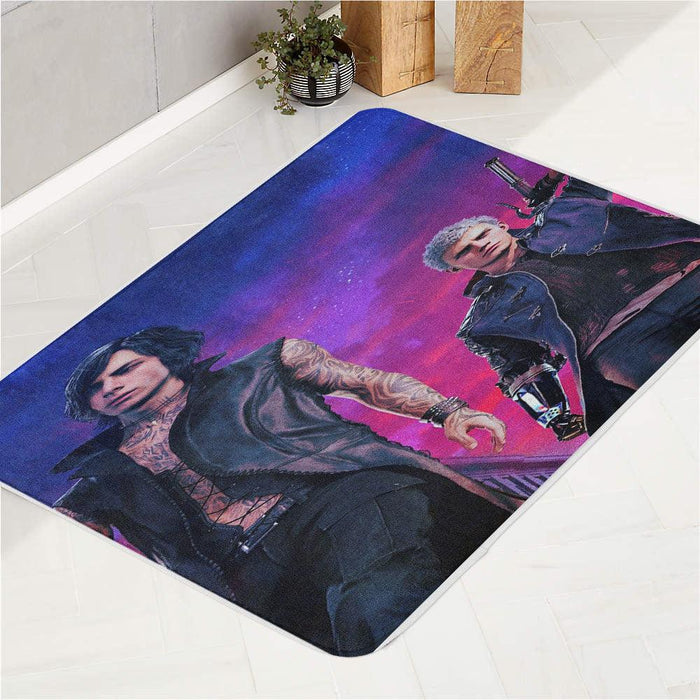 game cyberpunk devil may cry five bath rugs