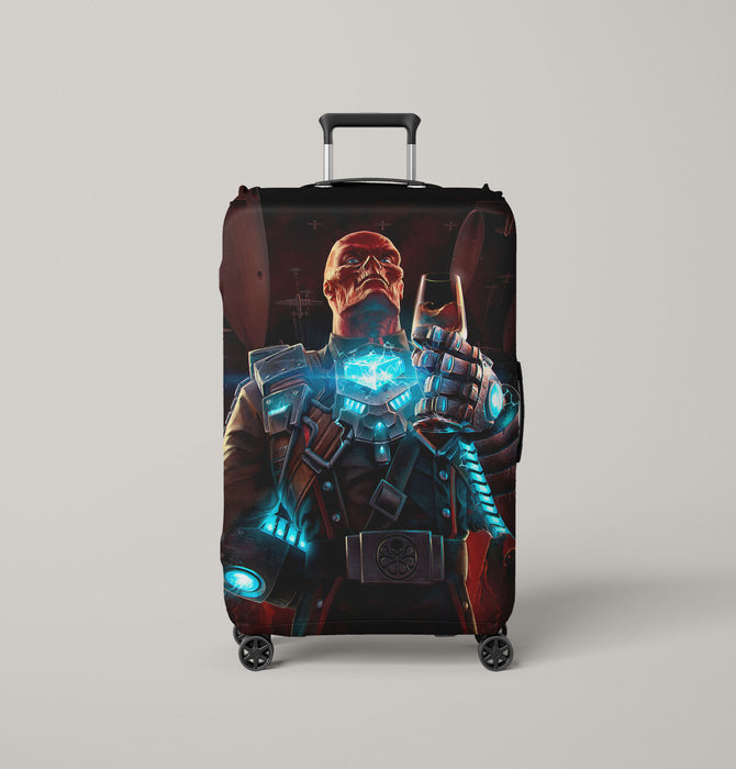 game of marvel red skull Luggage Covers | Suitcase