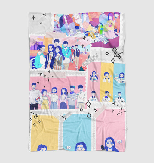 friendship in korean drama television Ultra soft fleece blanket