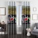 full speed car racing window Curtain