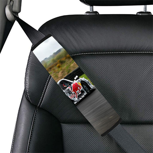 full speed car racing Car seat belt cover - Grovycase