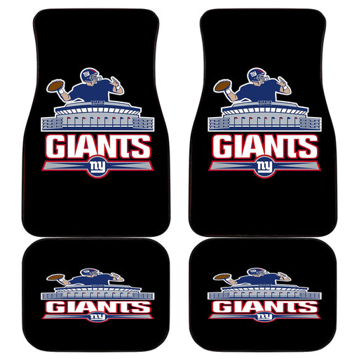 new york giants stadium Car floor mats Universal fit