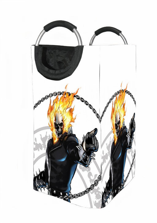 ghost rider comic Laundry Hamper | Laundry Basket