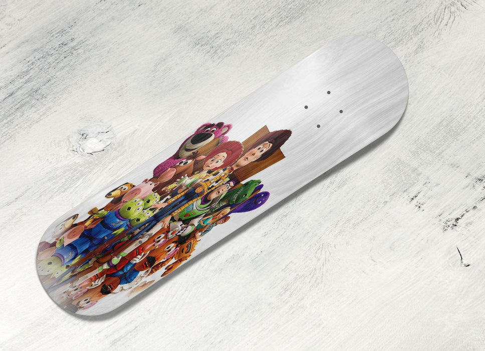 full white toy story character Skateboard decks