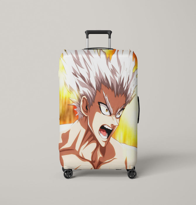 garau power one punch man Luggage Covers | Suitcase